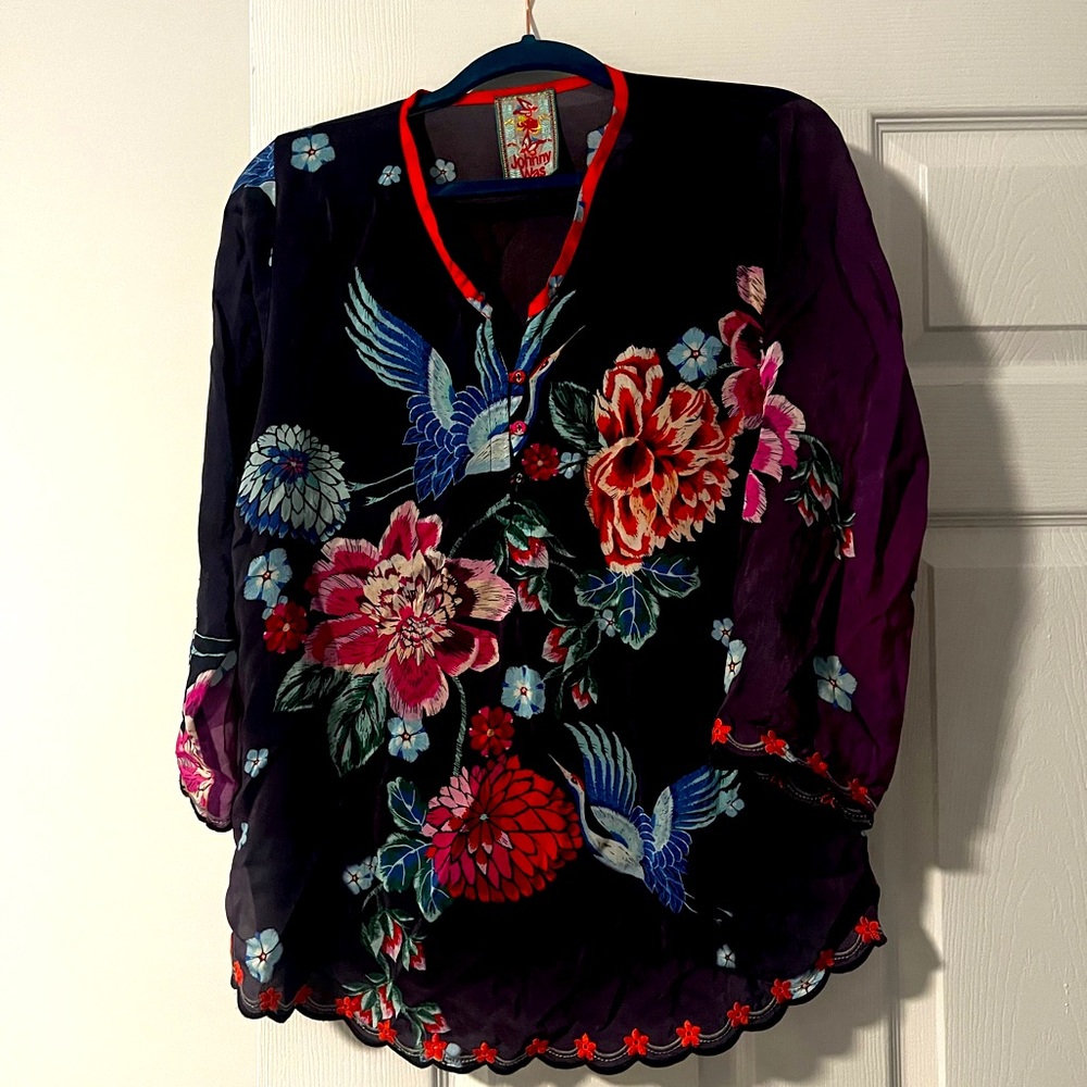 Tunic Johnny  was, almost new